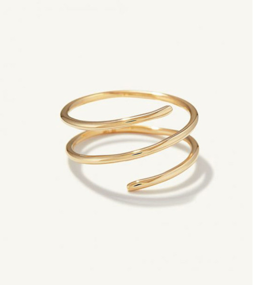 Medium Hoop gold Earrings