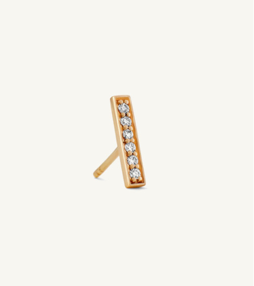 Diamond Line Earring