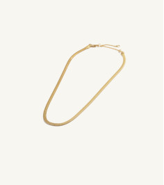 Gold Tone Delicate Snake Chain