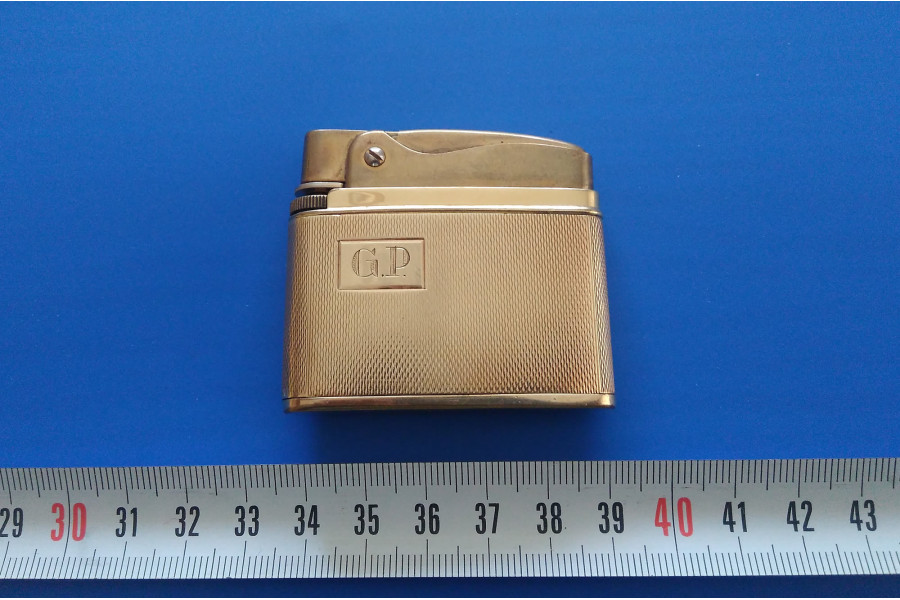 Rowenta Gas Snip Gold Çakmak Pocket Lighter 14 Karat/585 Gold Case - 1959-1970